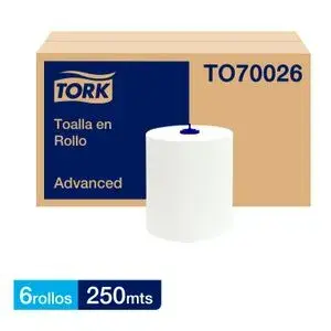 TORK UNIVERSAL TOALLA JUMBO H/S 6X250 MT