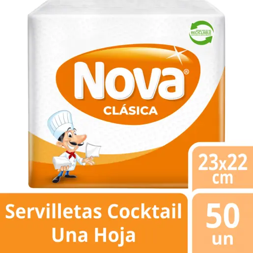 Servilleta Nova Cocktail 50 un