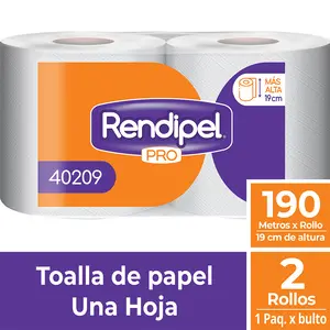 Toalla Rendipel UH 2x190m