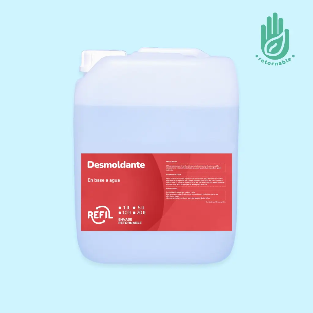 Desmoldante en Base a Agua