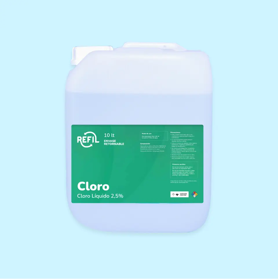 Cloro 2.5% 20kg