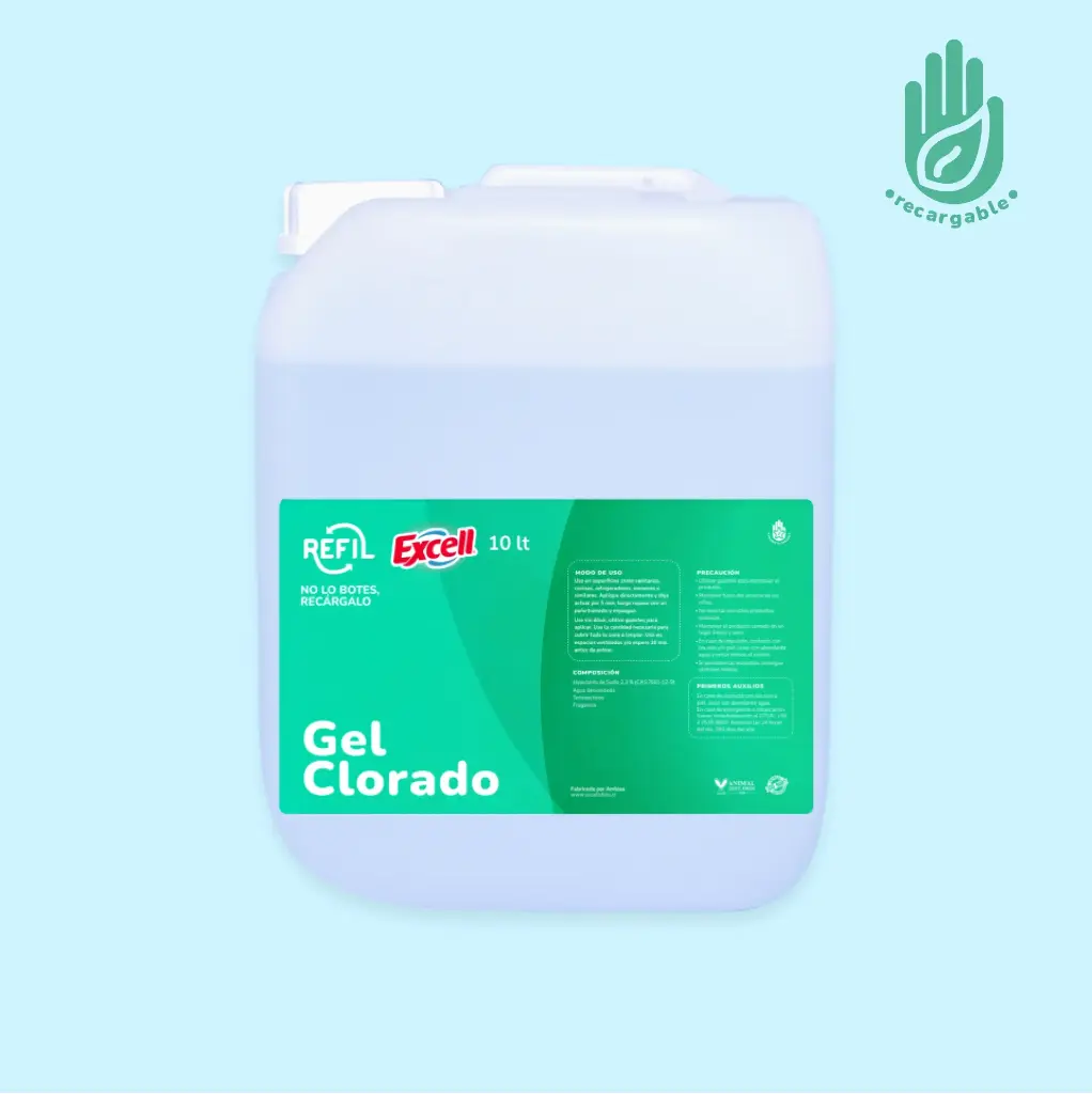 Gel Clorado Excell 10L