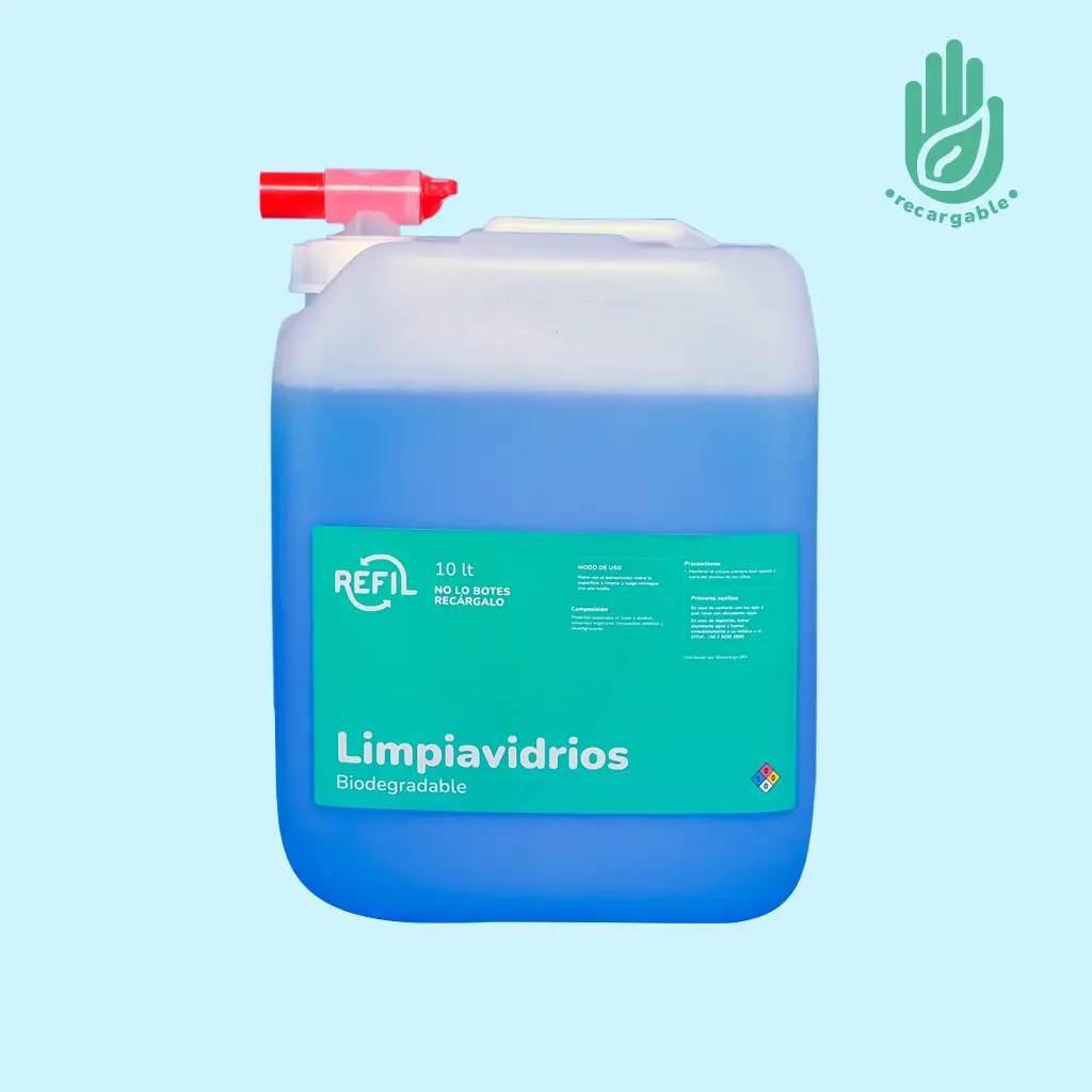 Limpiavidrios Refil 10L