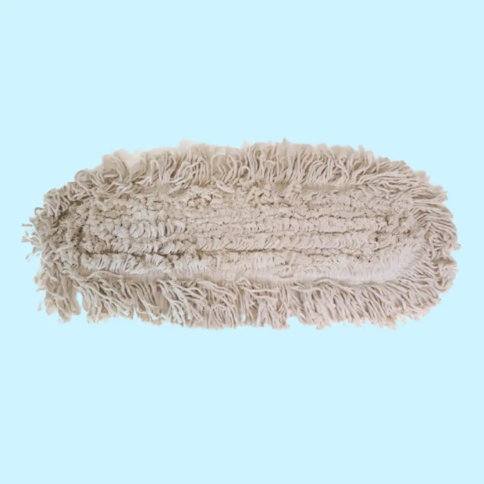 Mopa Seca Algodón Blanca 60cm (Avión)