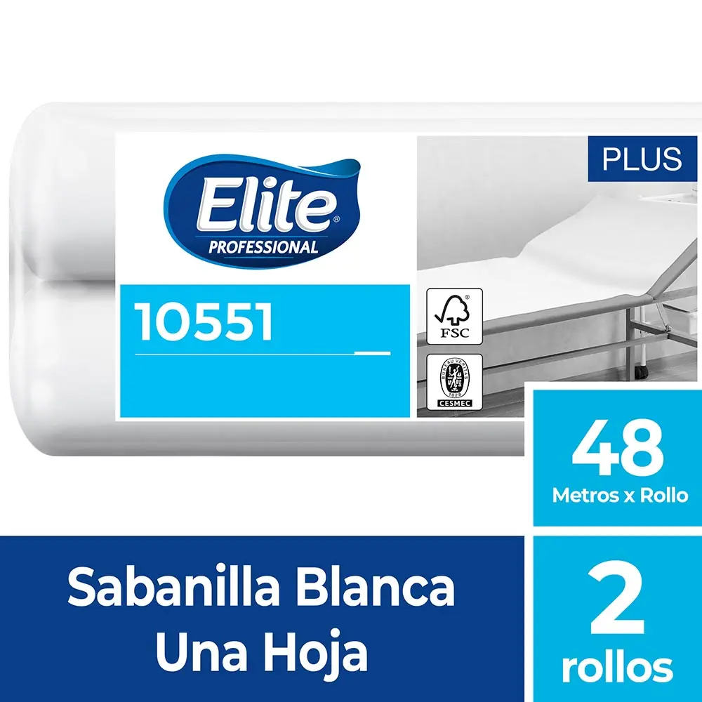 Sabanilla Médica Elite 2 rollos 48 m