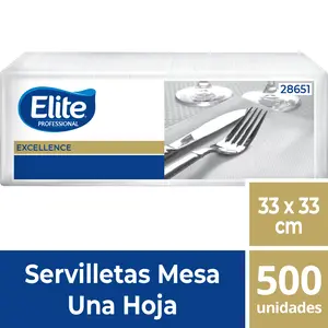 Servilleta Mesa Elite UH 33x33 500 un