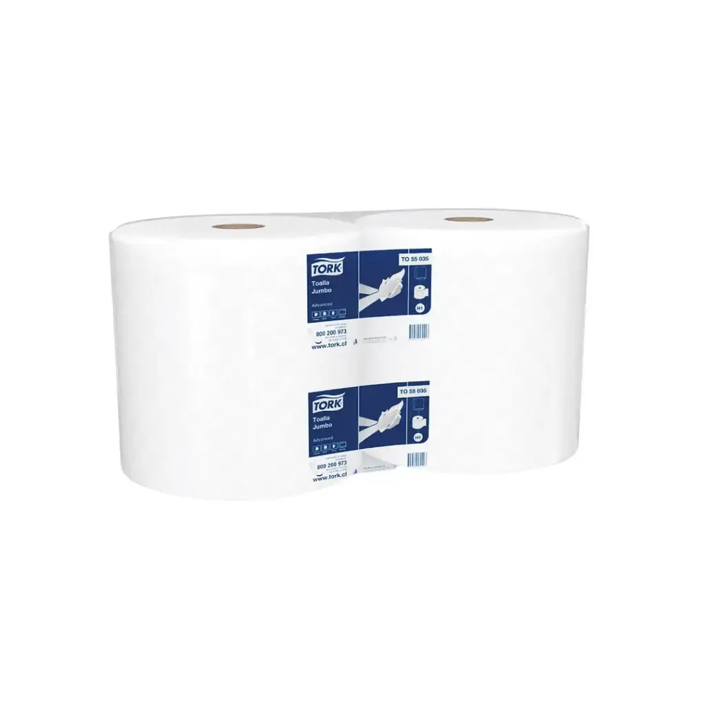 TORK ADVANCED TOALLA JUMBO D/H 2X200 MT