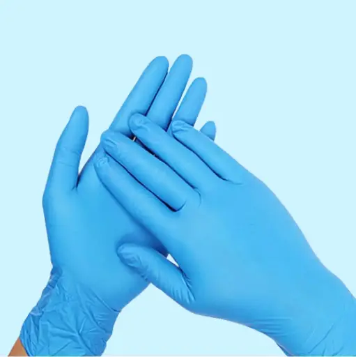 [18719] Caja Guantes Azul Talla L 100 un