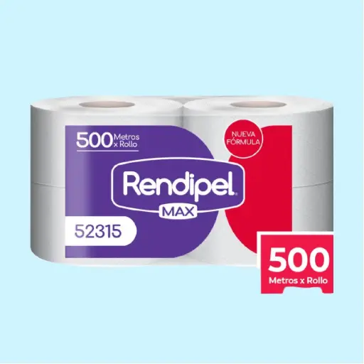 [18067] Papel Higiénico Rendipel 1H 4x500m