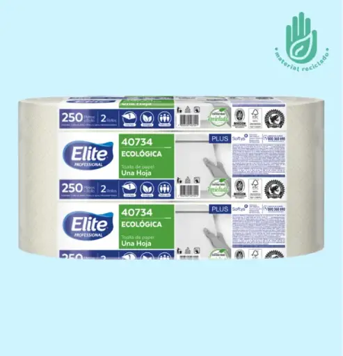 [14633] Toalla Papel Ecológica Elite 2x250m