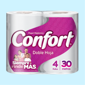 Papel Higiénico 30m 4 un