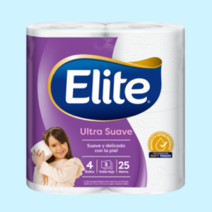 Papel Higiénico Elite 25m 4 un